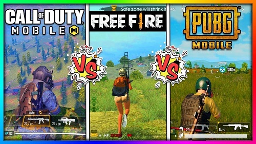 Mobile game bắn súng: PUBG mobile vs COD mobile vs Free Fire