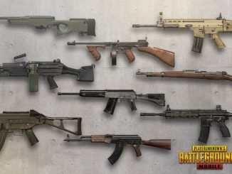 PUBG weapons list